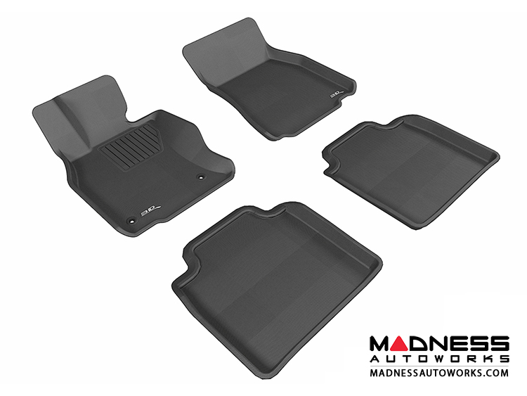 Lexus LS600HL Floor Mats (Set of 4) - Black by 3D MAXpider